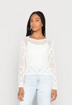 Anna Field Jersey De Punto - Off-white, Mujer