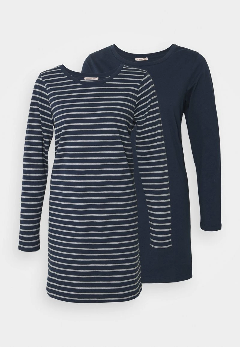 Anna Field 2 PACK - Camiseta De Pijama - Dark Grey, Mujer 9 Anna Field 2 PACK - Camiseta De Pijama - Dark Grey, Mujer - Imagen 7