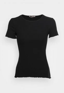 Anna Field Camiseta Básica - Black, Mujer -LuxeTrend Ventas 02bcb19c176a4dfeb938f5af61fb9245