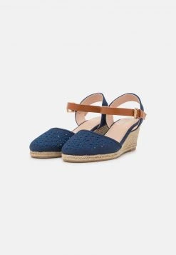 Anna Field Sandalias De Cuña - Dark Blue, Mujer -LuxeTrend Ventas 02dbd2500bd044cba0a5dbaf5748ccc7
