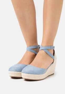 Anna Field COMFORT - Zapatos De Plataforma - Light Blue, Mujer