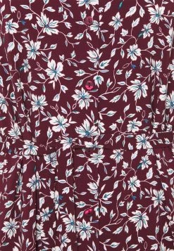 Anna Field Vestido Camisero - Bordeaux/white, Mujer -LuxeTrend Ventas 03dbaa246a0d413787d8d45d095caa6a