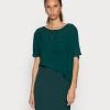 Anna Field Occasion Mini Bodycon Dress With Mesh Short Sleeves - Vestido De Cóctel - Dark Green, Mujer 2 Anna Field Occasion Mini Bodycon Dress With Mesh Short Sleeves - Vestido De Cóctel - Dark Green, Mujer -LuxeTrend Ventas 03e4b0914a044d67a81c1ab0bbdcac42