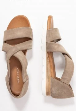 Anna Field LEATHER - Sandalias Con Plataforma - Beige, Mujer -LuxeTrend Ventas 04be52e5ec494fee8f4240ea9c0ac869