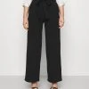 Anna Field Belted Wide Leg Trousers - Pantalones - Black, Mujer -LuxeTrend Ventas 05a566a31faa432ba452c4db3faa68a4