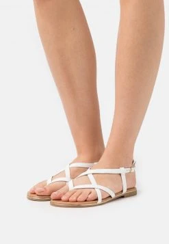 Anna Field Sandalias De Dedo - White, Mujer