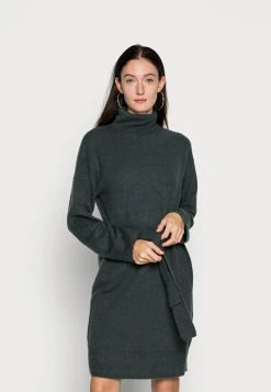 Anna Field Vestido De Punto - Dark Grey, Mujer