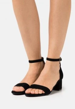 Anna Field LEATHER - Sandalias - Black, Mujer