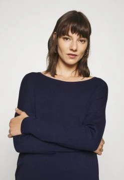 Anna Field RELAXED BOAT NECK - Jersey De Punto - Dark Blue, Mujer -LuxeTrend Ventas 098cd161d62f48e28fd804ef681c393b