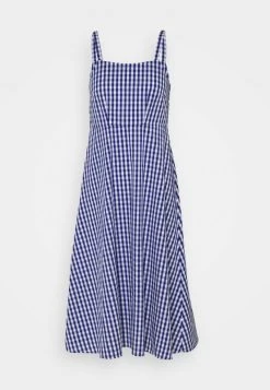 Anna Field Vestido Informal - Blue/white, Mujer