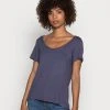 Anna Field Camiseta Básica - Blue, Mujer 1 Anna Field Camiseta Básica - Blue, Mujer -LuxeTrend Ventas 09d4f6e3ea844157a3839b2cd3029344