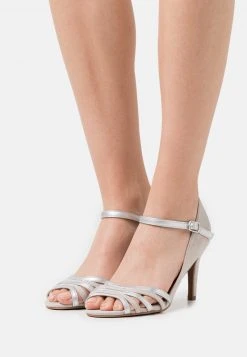 Anna Field COMFORT - Sandalias De Tacón - Light Grey, Mujer