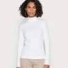 Anna Field PERKIN NECK LONGSLEEVE - Camiseta De Manga Larga - White, Mujer -LuxeTrend Ventas 0f6ad7d664444d9faa35ee72f6fc7631