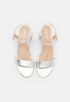 Anna Field LEATHER - Sandalias - Silver, Mujer -LuxeTrend Ventas 0fb72c9439c74ebb9e1610b75faea9b9