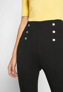 Anna Field Punto Leggings With Button Detail - Leggings - Black, Mujer -LuxeTrend Ventas 1082ddd4170244f5a2ff0b9705882777