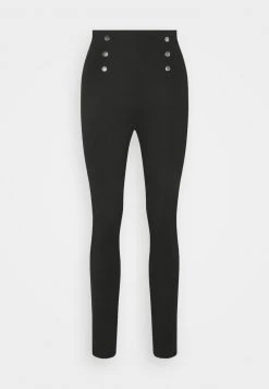 Anna Field Punto Leggings With Button Detail - Leggings - Black, Mujer -LuxeTrend Ventas 128131271e9646dc855d17ee160ec4ec