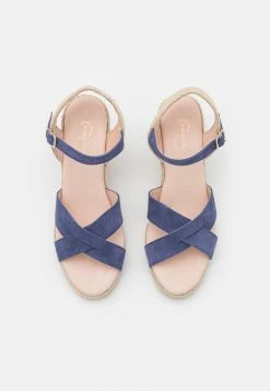 Anna Field LEATHER - Sandalias Con Plataforma - Dark Blue, Mujer -LuxeTrend Ventas 13b5e38cb99a414ab31760a708cfdc2c