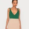 Anna Field Top - Dark Green, Mujer -LuxeTrend Ventas 14ba4548284b45c9a73ed686a020876a