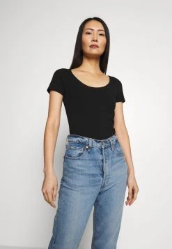 Anna Field 3 PACK - Camiseta Básica - Black, Mujer -LuxeTrend Ventas 14bd33a5eb8d4bc68240bce7c44df719