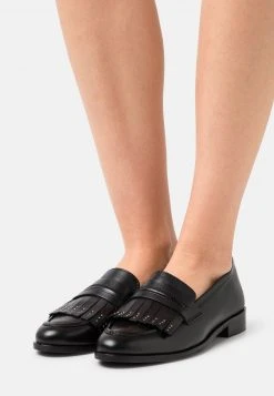 Anna Field LEATHER - Mocasines - Black, Mujer