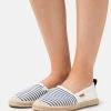 Anna Field Alpargatas - Blue/white, Mujer