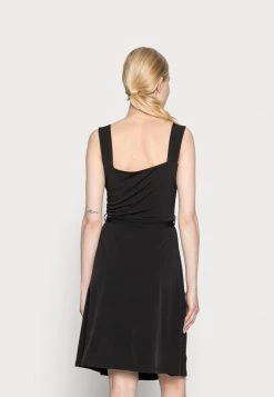 Anna Field WIDE STRAP BASIC MIDI DRESS - Vestido Informal - Black, Mujer -LuxeTrend Ventas 1695546d2cf54cfcad5667bfbc8168ee
