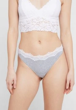 Anna Field CANDY 5 PACK THONG - COTTON/ LACE - Tanga - Grey/pink/white, Mujer -LuxeTrend Ventas 16bfe2aab4ce475f8ab88e5f26471e60