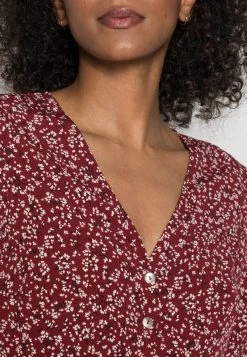 Anna Field WOVEN BUTTON THROUGH EVE DRESS - Vestido Informal - Red White, Mujer -LuxeTrend Ventas 1727d1ba0de54edcb31534b96d16dc65