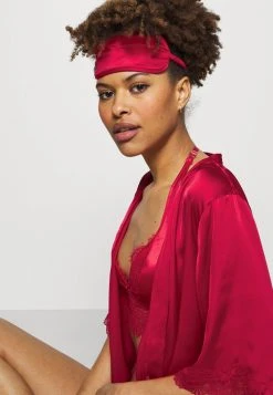 Anna Field ARIANA GIFT SET - Albornoz - Dark Red, Mujer -LuxeTrend Ventas 17533aa180f7433f8dca6f81ee0538db