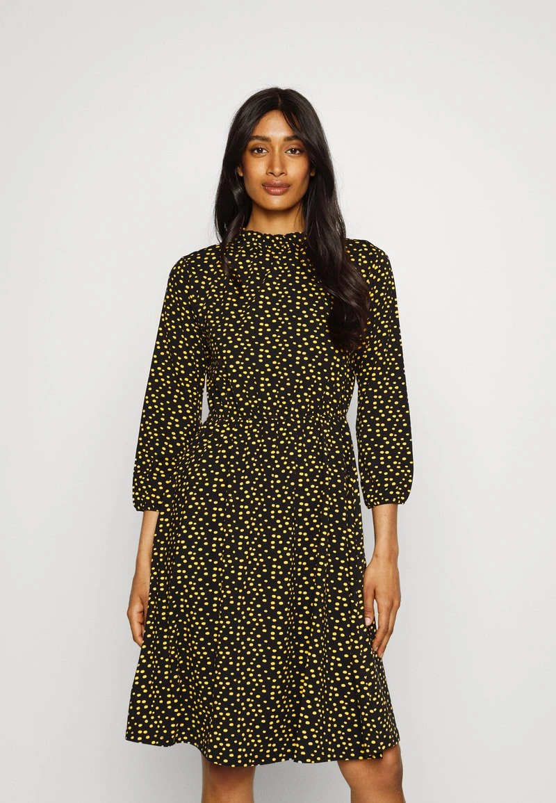 Anna Field Vestido Ligero - Black/yellow, Mujer 3 Anna Field Vestido Ligero - Black/yellow, Mujer