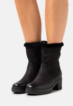 Anna Field LEATHER - Botines - Black, Mujer