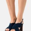 Anna Field LEATHER - Sandalias De Tacón - Dark Blue, Mujer -LuxeTrend Ventas 1b2d69fb95b34ccd9b881b60d958b896