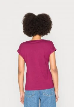 Anna Field Camiseta Básica - Dark Red, Mujer -LuxeTrend Ventas 1b635fc7ed344bbab274595bacd61ad7