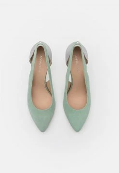 Anna Field LEATHER - Zapatos Altos - Mint/silver, Mujer -LuxeTrend Ventas 1b919bf42f894ff5aa030620b94c8096