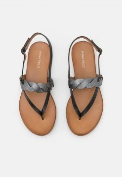 Anna Field LEATHER - Sandalias De Dedo - Black, Mujer -LuxeTrend Ventas 1c75bfdc58ee4168a02b4064ac7c34f7