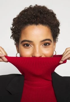 Anna Field TURTLE NECK - Jersey De Punto - Red, Mujer -LuxeTrend Ventas 1d6a9f4fd3e447a0866050ff5ebbf45b