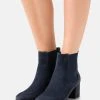 Anna Field LEATHER - Botines - Dark Blue, Mujer -LuxeTrend Ventas 1eca57546535474f8c090d617e11cdb1