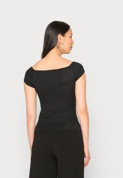 Anna Field GATHERED BUST ROMANTIC TOP - Camiseta Básica - Black, Mujer 9 Anna Field GATHERED BUST ROMANTIC TOP - Camiseta Básica - Black, Mujer -LuxeTrend Ventas 1f401d527e8049afaed84a93f50e87b9