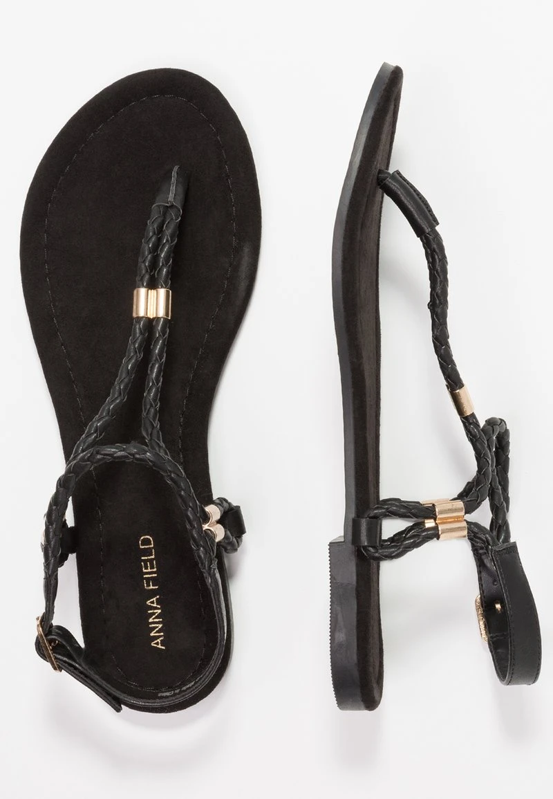 Anna Field Sandalias De Dedo - Black, Mujer 6 Anna Field Sandalias De Dedo - Black, Mujer - Imagen 4