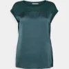 Anna Field Camiseta Básica - Dark Green, Mujer -LuxeTrend Ventas 1fc5d33cebb84da4b6bc7c543879d457