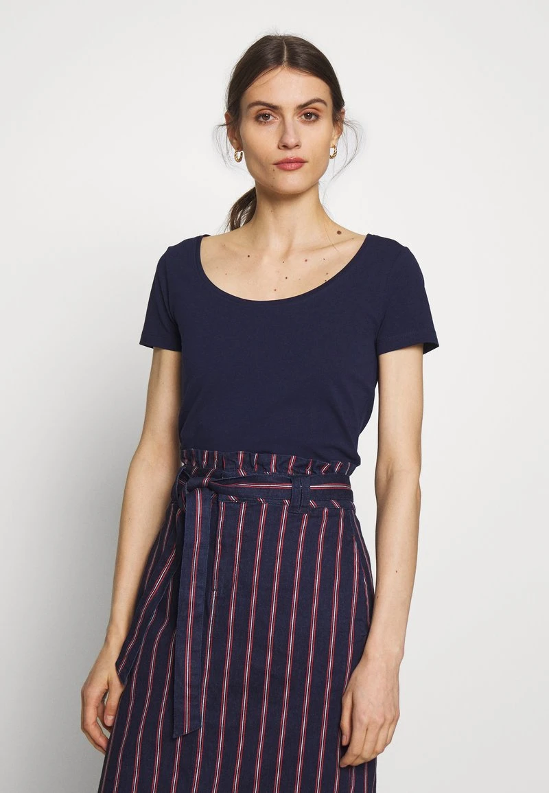 Anna Field 3 PACK - Camiseta Básica - White/navy/light Grey Melange, Mujer 8 Anna Field 3 PACK - Camiseta Básica - White/navy/light Grey Melange, Mujer - Imagen 6