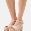 Anna Field LEATHER - Sandalias De Cuña - Light Pink, Mujer -LuxeTrend Ventas 200209ee0c2148e68e9724b06d26ced6