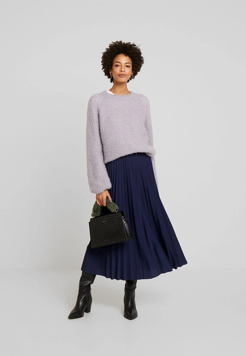Anna Field Plisse A-line Midi Skirt - Falda Acampanada - Maritime Blue, Mujer 4 Anna Field Plisse A-line Midi Skirt - Falda Acampanada - Maritime Blue, Mujer - Imagen 2