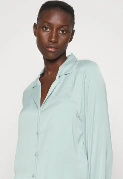 Anna Field HAMMERED SATIN PJ SET - Pijama - Green, Mujer -LuxeTrend Ventas 21c5ae3415fa496ea30bdbb6e0b12467