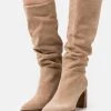 Anna Field LEATHER - Botas De Tacón - Beige, Mujer -LuxeTrend Ventas 21ef302b23a44ac09a5c7db881e9879a