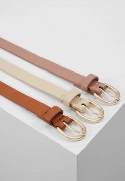 Anna Field 3 PACK - Cinturón - Cognac/rose/beige, Mujer -LuxeTrend Ventas 228f5db7921c4eec88f56af5e2344ba6