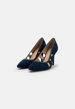 Anna Field LEATHER - Tacones - Dark Blue, Mujer -LuxeTrend Ventas 25e0edc4225c4444b39361de3b275f01
