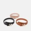 Anna Field 3 PACK - Cinturón - Black/cognac/pink, Mujer -LuxeTrend Ventas 262963ffe68d4cd9bf15ce9d981d1269