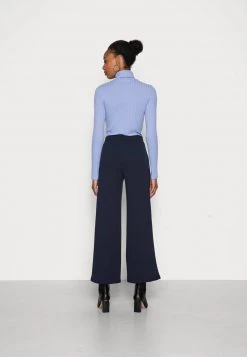 Anna Field Flared Leg Business Trousers - Pantalones - Dark Blue, Mujer -LuxeTrend Ventas 263feec9861d46b08726209d4fbce640