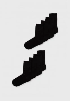 Anna Field 8 PACK ANKLE SOCKS - Calcetines - Black, Mujer